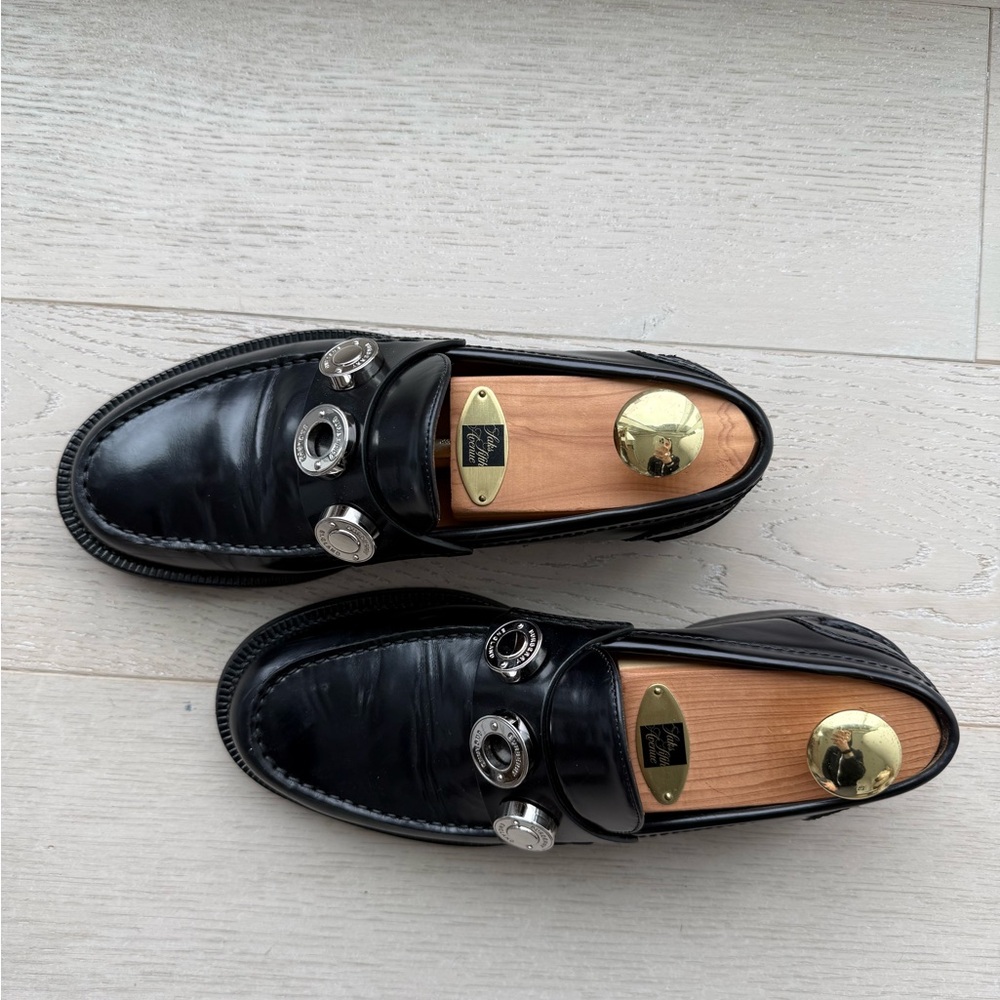 Burberry Black Leather Classic Loafers - Picture 4 of 6